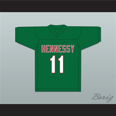 Prodigy 11 Hennessy Green Football Jersey
