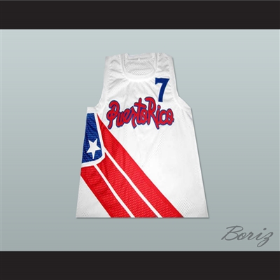 Carlos Arroyo 7 Puerto Rico Basketball Jersey