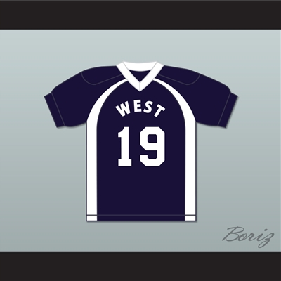 East/West College Bowl Quatro Quatro 19 West Football Jersey Key & Peele