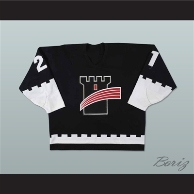 Quebec Remparts Black Hockey Jersey