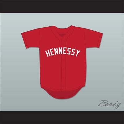 Queensbridge 95 Hennessy Red Baseball Jersey
