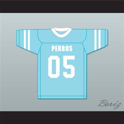 Quinto 05 Santa Martha Perros (Dogs) Light Blue Football Jersey The 4th Company