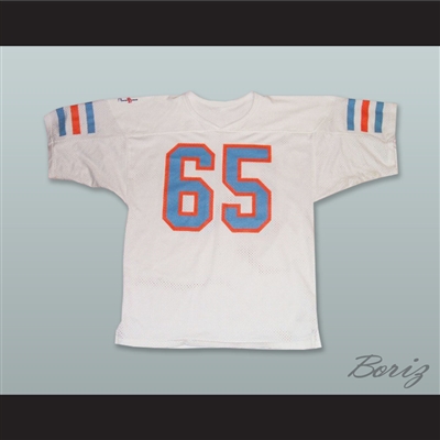 Quinton Knight 65 Detroit Drive White Football Jersey