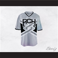Rancho Carne High School Toros Male Cheerleader Gray Uniform