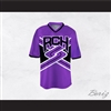 Rancho Carne High School Toros Male Cheerleader Purple Uniform