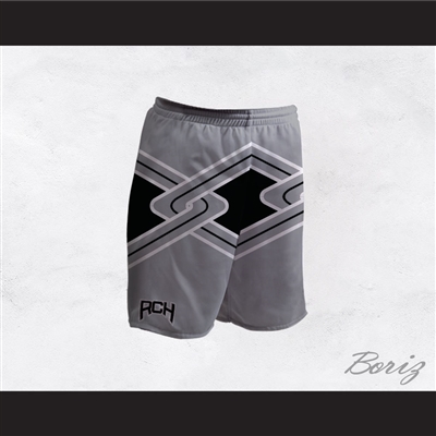 Rancho Carne High School Toros Male Cheerleader Gray Uniform Shorts