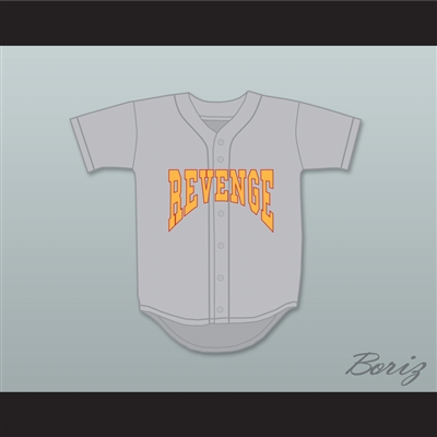 Drake Summer Sixteen Revenge Gray Baseball Jersey