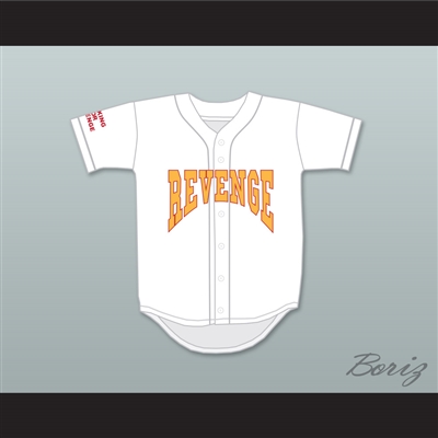 Drake Summer Sixteen Revenge Looking For Revenge White Baseball Jersey