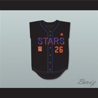 Tom Arnold 26 Stars Softball Jersey 10th Annual Rock 'n Jock Softball Challenge 1999