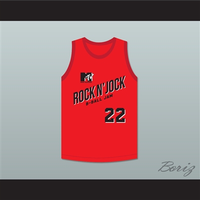 John Salley 22 Bricklayers Basketball Jersey Second Annual Rock N' Jock B-Ball Jam 1992