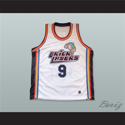 Da Brat 9 Bricklayers Basketball Jersey Sixth Annual Rock N' Jock B-Ball Jam 1996