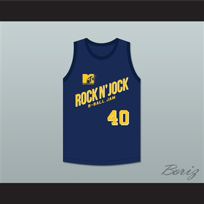 Shawn Kemp 40 Violators Basketball Jersey Second Annual Rock N' Jock B-Ball Jam 1992