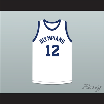 Ralph Beard 12 Indianapolis Olympians Retro White Basketball Jersey