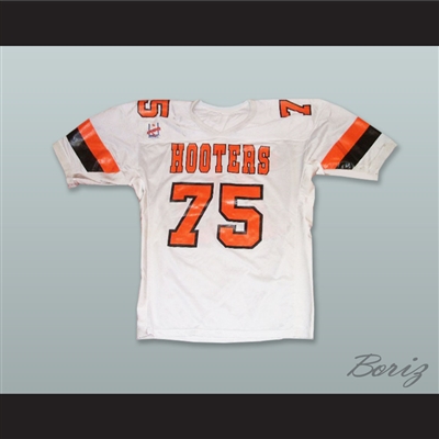 Ralph Orta 75 Miami Hooters White Football Jersey