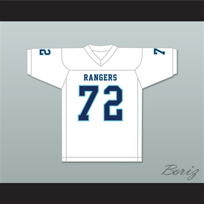 Rashawn Slater 72 Clements High School Rangers White Football Jersey 2