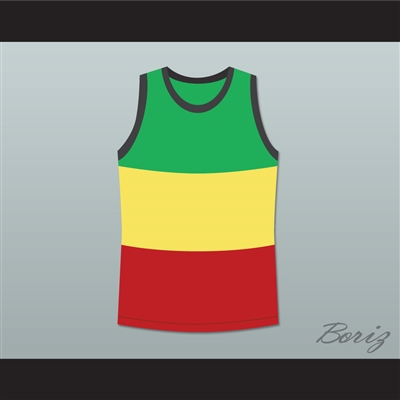 Rasta Style Jamaica Basketball Jersey