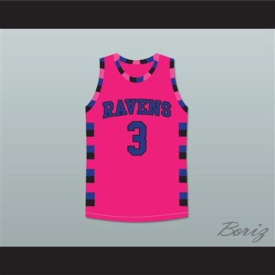 Lucas Scott One Tree Hill Ravens Pink Basketball Jersey