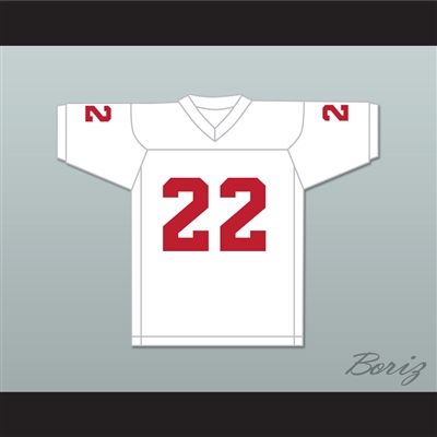 Ray Lewis 22 Kathleen High School Red Devils White Football Jersey 1