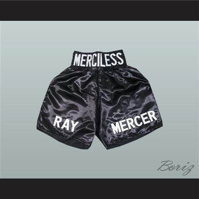 Ray 'Merciless' Mercer Black Boxing Shorts