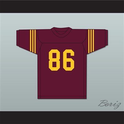 Reggie White 86 Howard School of Academics and Technology Hustlin Tigers Maroon Football Jersey 1