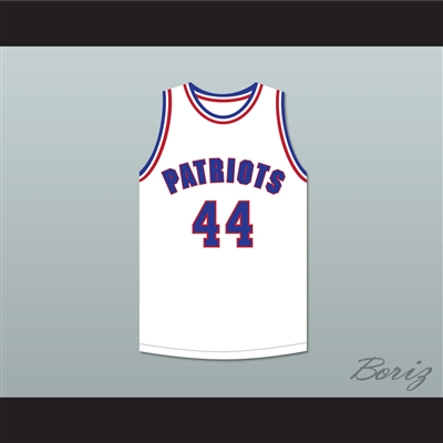 Reggie Reynolds 44 Will Foster High School Patriots White Basketball Jersey The Red Sneakers 2
