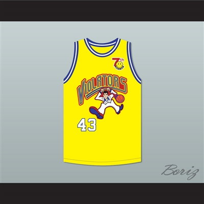 Busta Rhymes 43 Violators Basketball Jersey 7th Annual Rock N' Jock B-Ball Jam 1997
