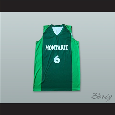 Ricardo Uriz 6 Montakit Fuenlabrada Spain Green Basketball Jersey