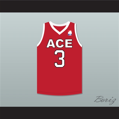 Ricegum 3 ACE Family Charity Red Basketball Jersey