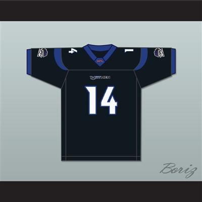 Wally Richardson 14 New York-New Jersey Hitmen Home Football Jersey