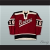 Richie LeDuc 18 Boston Braves Maroon Tie Down Hockey Jersey