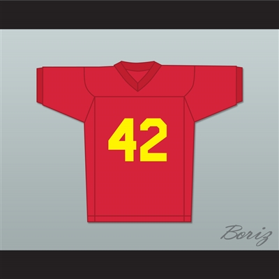 Ricky Baker 42 Red Football Jersey Boyz n the Hood