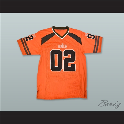 Riley 02 The Boondocks Orange Football Jersey