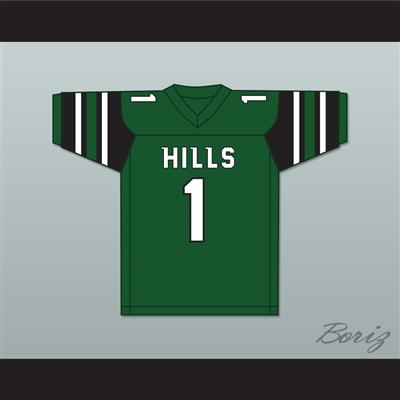 Wan'Dale Robinson 1 Western Hills High School Wolverines Green Football Jersey 1