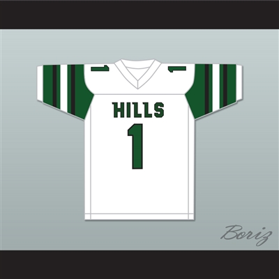 Wan'Dale Robinson 1 Western Hills High School Wolverines White Football Jersey 1