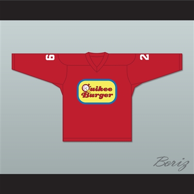 Ray Valliere Rocket 29 Quikee Burger Hockey Jersey Stuck on You
