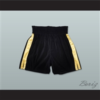 Rocky Style Black Boxing Shorts