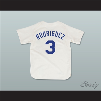Benny 'The Jet' Rodriguez 3 Pro Career Baseball Jersey The Sandlot
