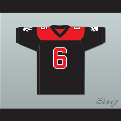 Roger 6 Minnville High School Grizzlies Football Jersey Quarterback Princess