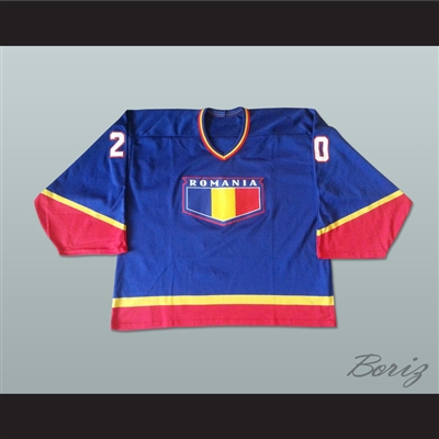Romania 20 Hockey Jersey