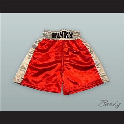 Ronald 'Winky' Wright Red Boxing Shorts
