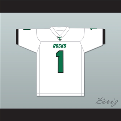 Rondale Moore 1 Trinity High School Shamrocks White Football Jersey 1