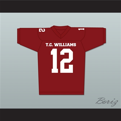 Kip Pardue Ronnie 'Sunshine' Bass 12 T. C. Williams High School Titans Football Jersey