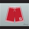 Ronnie DeVoe 11 New Edition Red Basketball Shorts