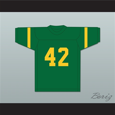 Ronnie Lott 42 Eisenhower High School Eagles Green Football Jersey 1