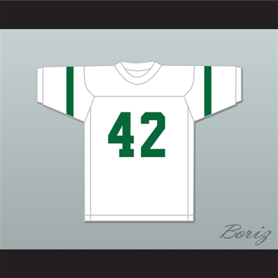 Ronnie Lott 42 Eisenhower High School Eagles White Football Jersey 1