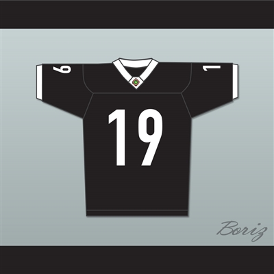 Jack 'Cap' Rooney 19 Miami Sharks White Trim Football Jersey Any Given Sunday Includes AFFA Patch