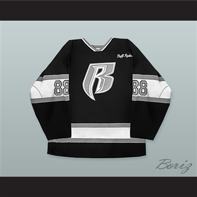 Rough Ryders 88 Black Hockey Jersey