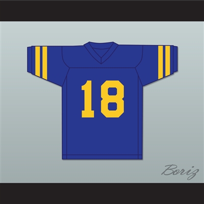 Ruben Amaro Jr. 18 William Penn Academy Quakers Blue Football Jersey