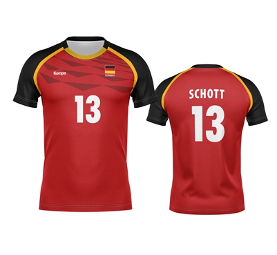 Ruben Schott Germany  volleyball Jersey custom