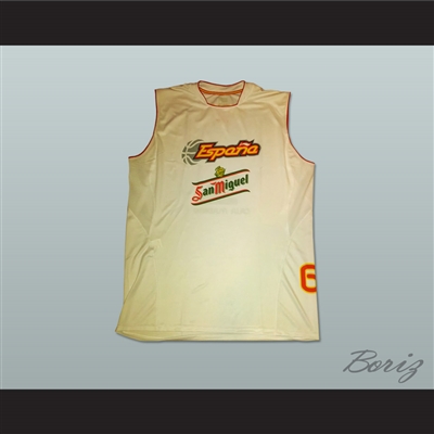 Ricky Rubio Espana Spain National Team Basketball Jersey